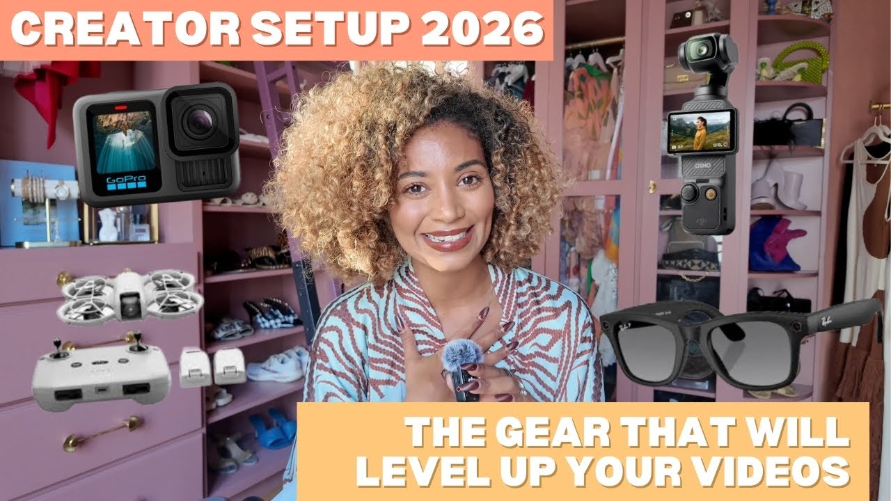 My Full Creator Setup 2026: iPhone 17, DJI, GoPro & More