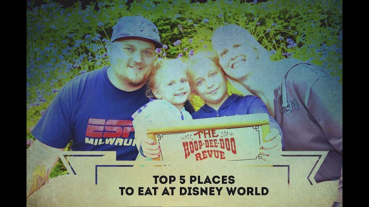 Top 5 | Places to Eat at Disney World