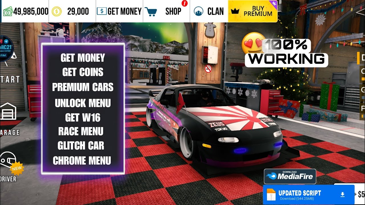 CAR PARKING MULTIPLAYER NEW SCRIPT V4.9.6 UNLIMITED (COINS AND CASH) سکرپٹ