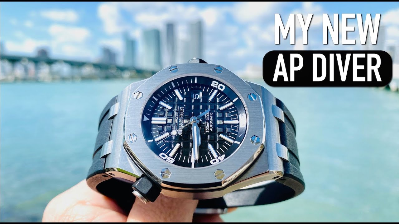 Мои новые часы AP Royal Oak Diver! — А производит ли Audemars настоящие часы для дайвинга?