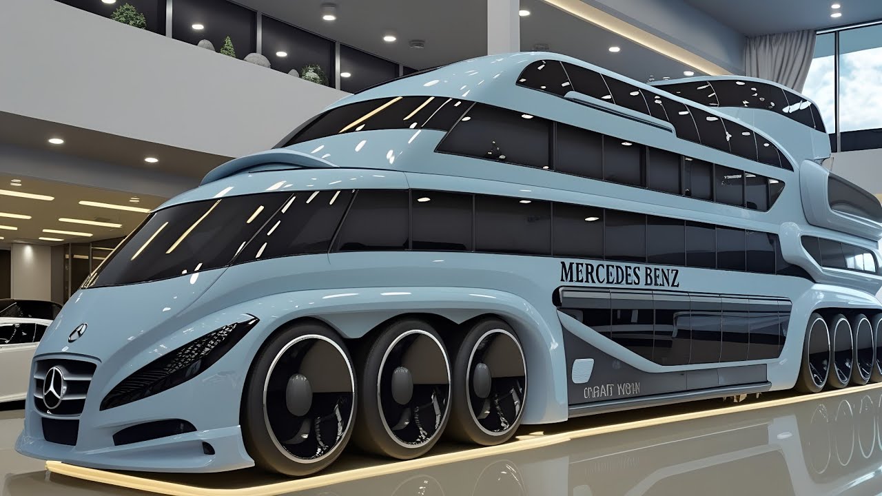 Tecnologia e Luxo no Novo Mercedes Benz Motorhome 2026