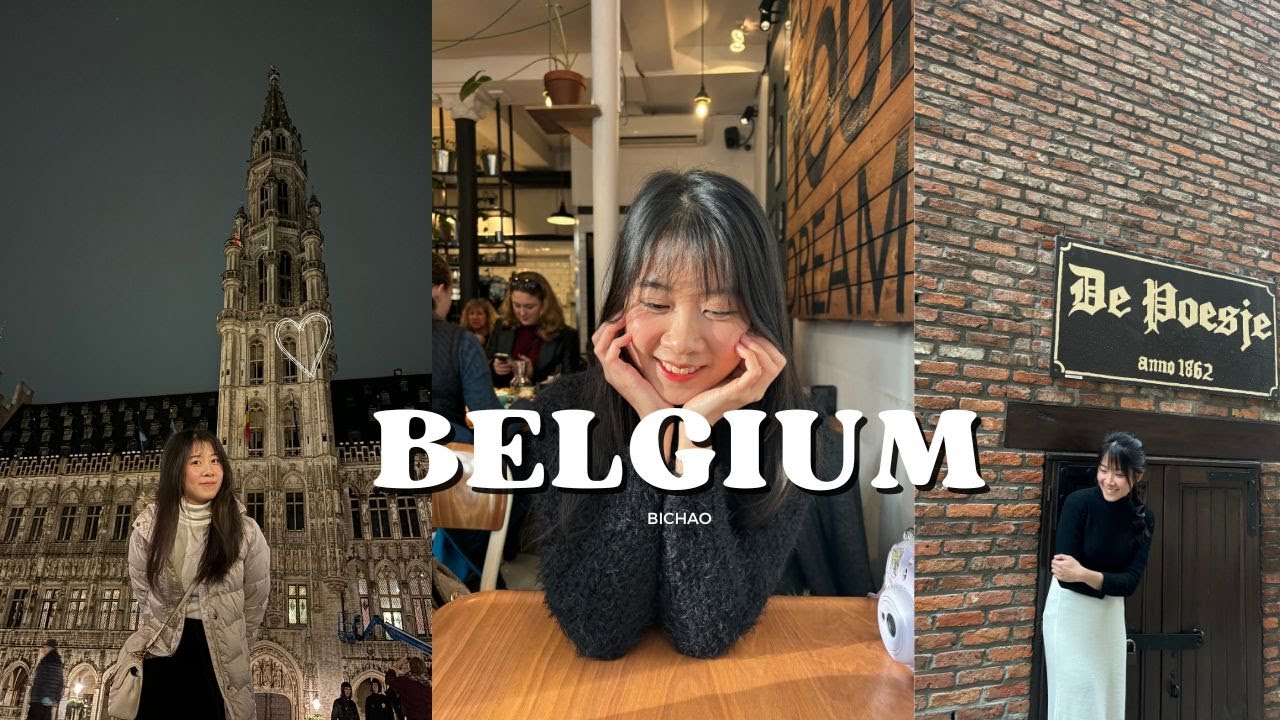 Belgium travel vlog | Brussel | Antwerp | Du lịch Bỉ |