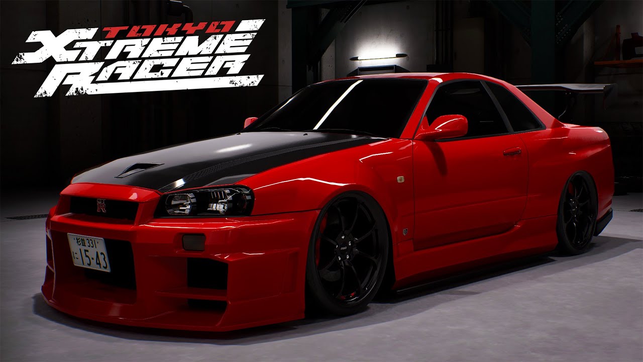 Tokyo Xtreme Racer - Nissan Skyline GT-R R34 Full Customization