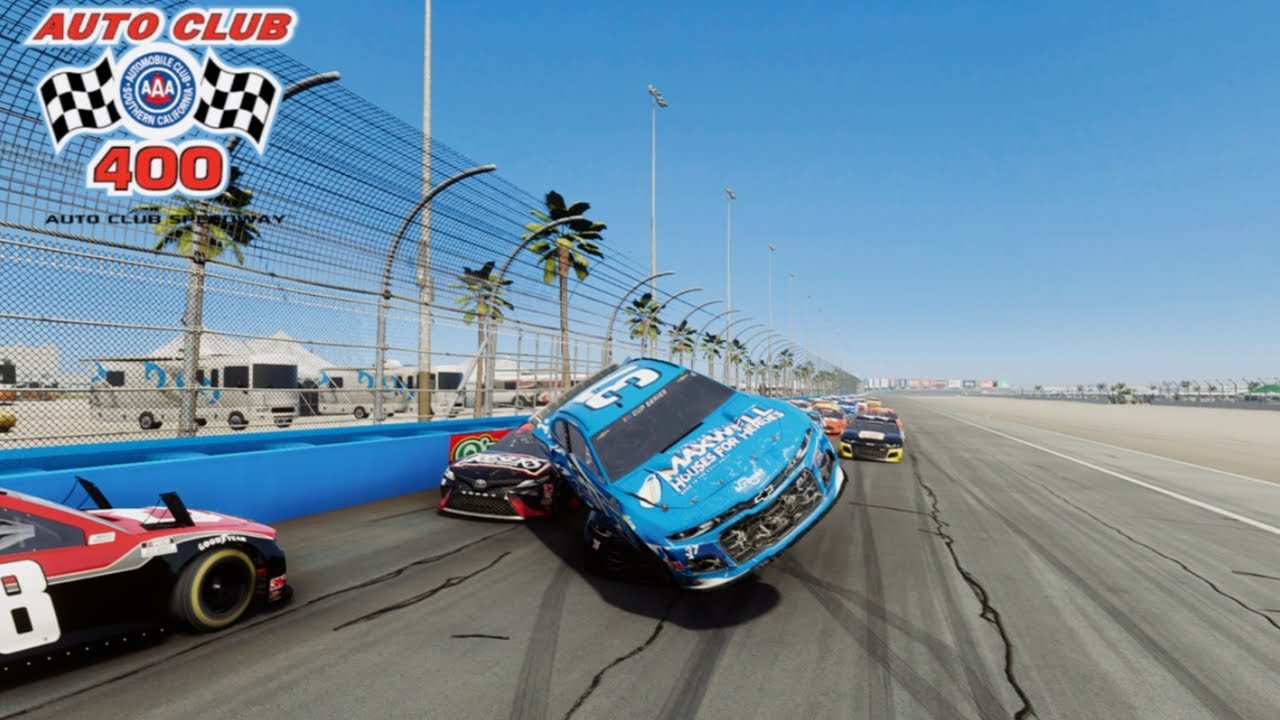 Nascar Heat 5 Crashes #6