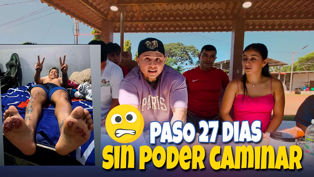 NAY LA PASO MAL DESPUÉS DEL COMBATE. Así acabaron sus pies... paso 27 días sin poder caminar 😬