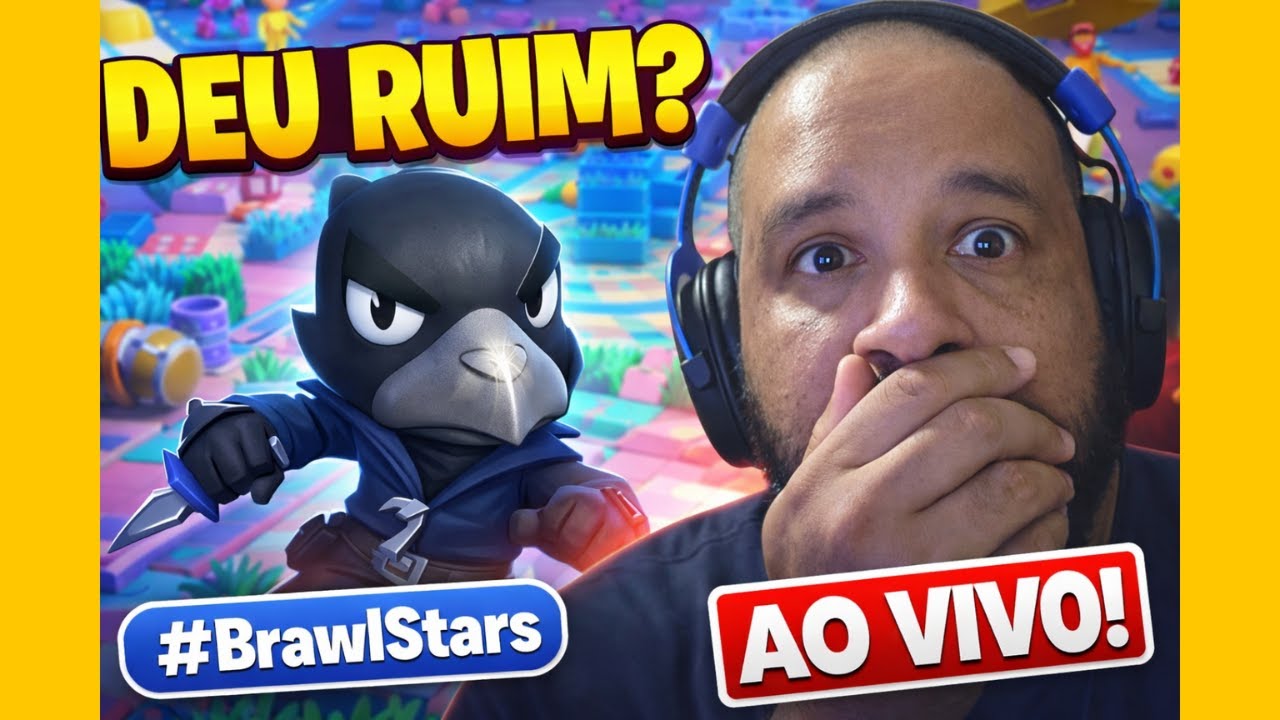 🔥 BRAWL STARS AO VIVO NO PC – CAOS, RISADA E JOGADAS DUVIDOSAS