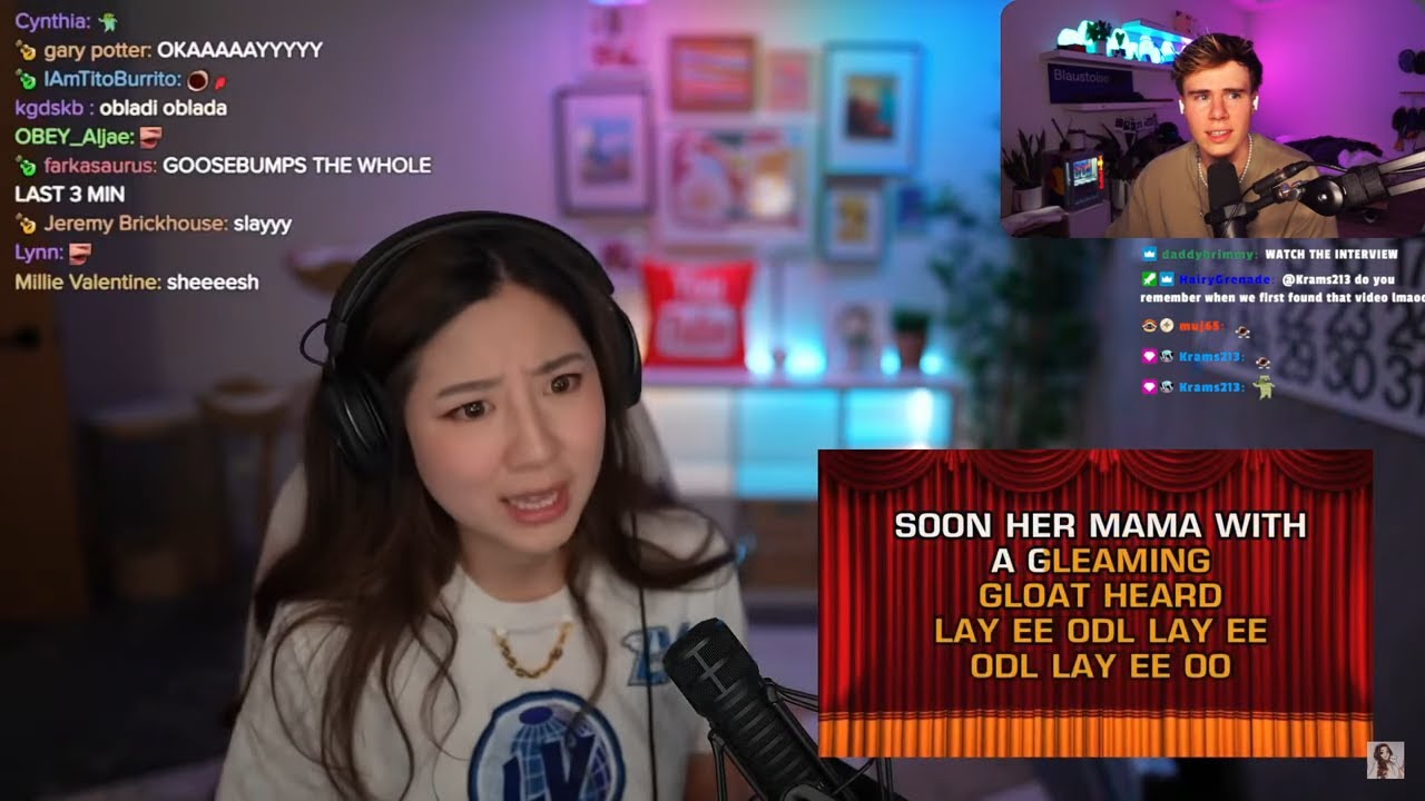 Blau Reacts to Fuslie Yodeling
