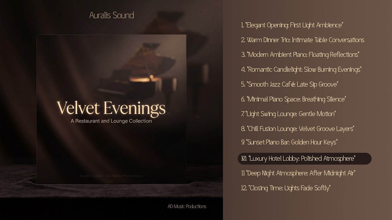 10. Luxury Ambient Music ✨ Elegant Instrumental for Relaxation & Atmosphere