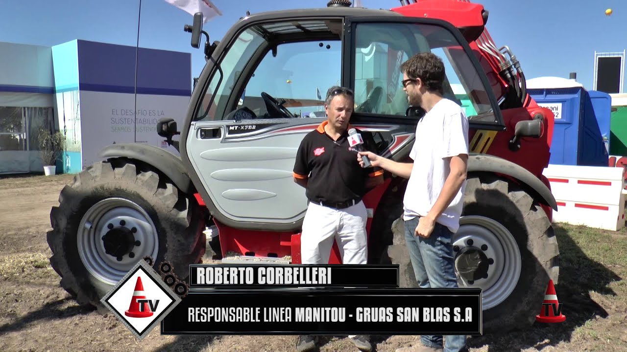 BOBCAT - MANITOU - EXPOAGRO 2015 - Grúas San Blas | Mercado Vial TV