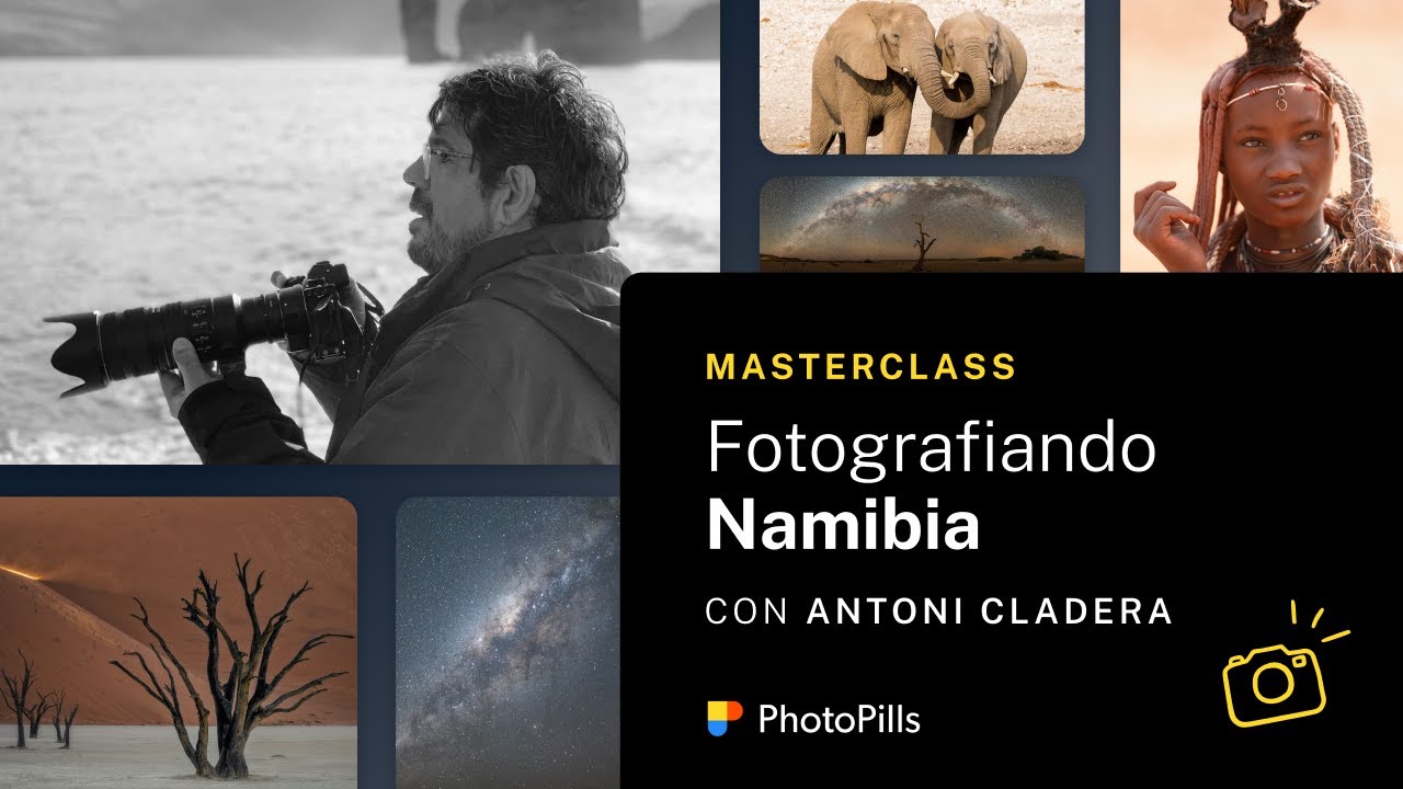 Fotografiando Namibia con Antoni Cladera | Clase en Directo