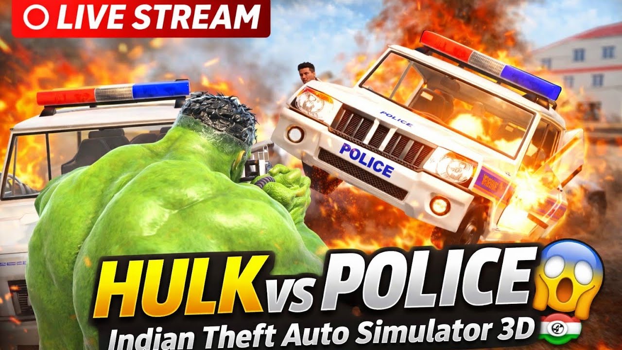 live stream Indian theft auto simulator 3D