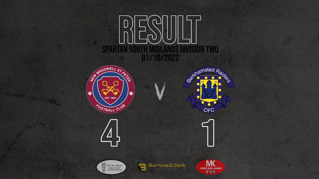 Match Highlights vs Berkhamsted Raiders SSML Div2 01/10/22