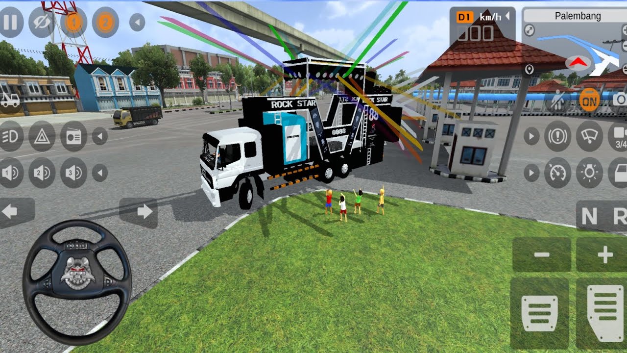 Loading dj truck game ! Loading Dj truck game bus Simulator Indonesia ! Hindi Bollywood Remix Song