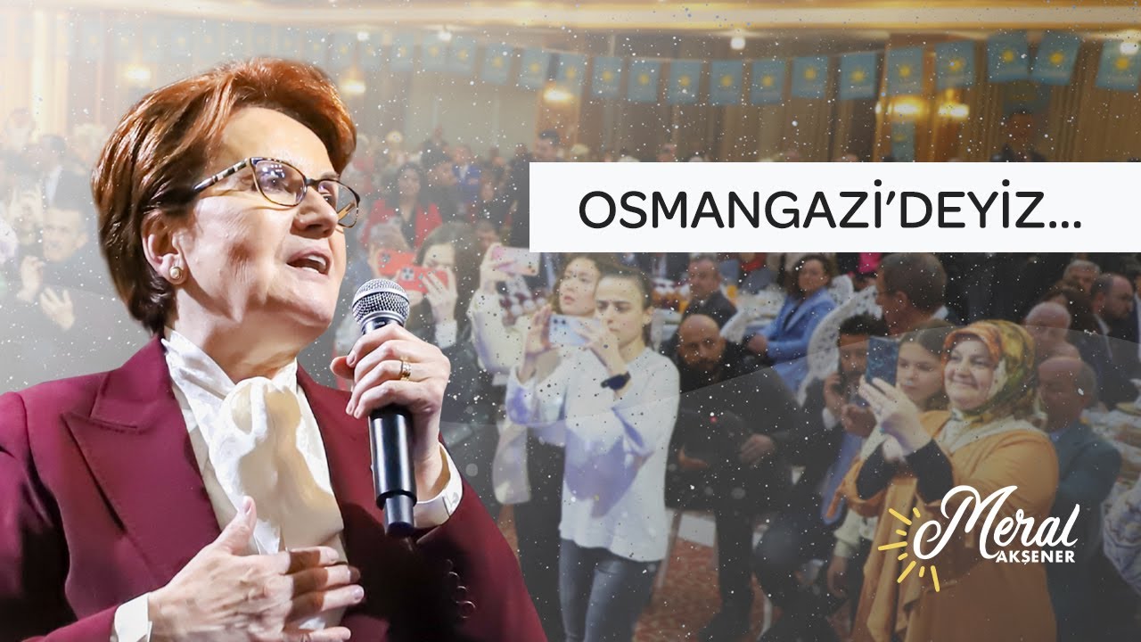 Osmangazili vatandaşlarımızla birlikte iftar sofrasındayız...