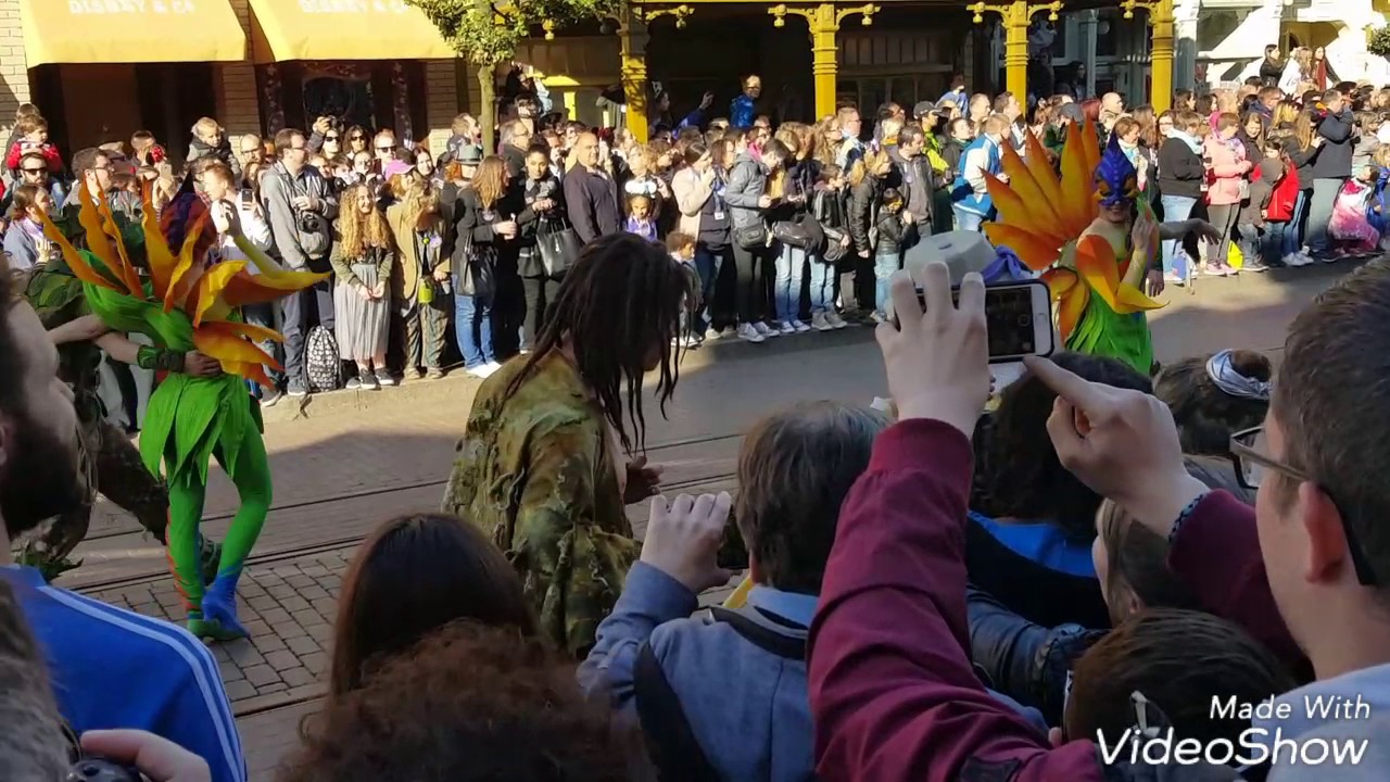Cérémonie de célébration des 25 ans de Disneyland Paris le 12 avril 2017