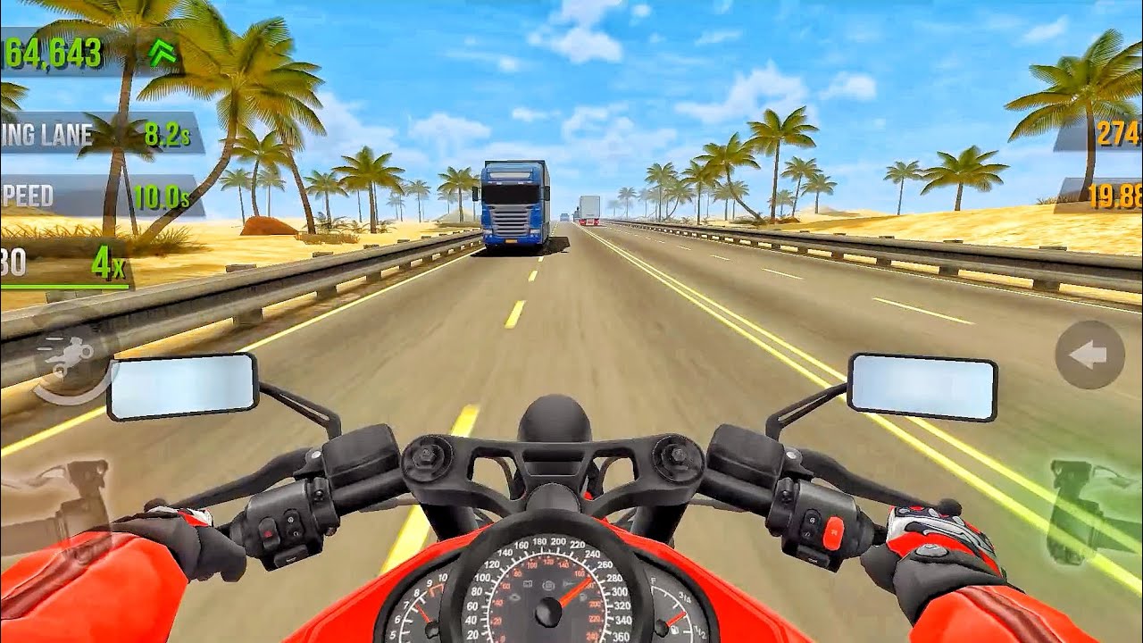 Traffic Rider - Racing #143 ( FRUD X Long Racing In DESERT 😱🔥 ) GAMEPLAY! 