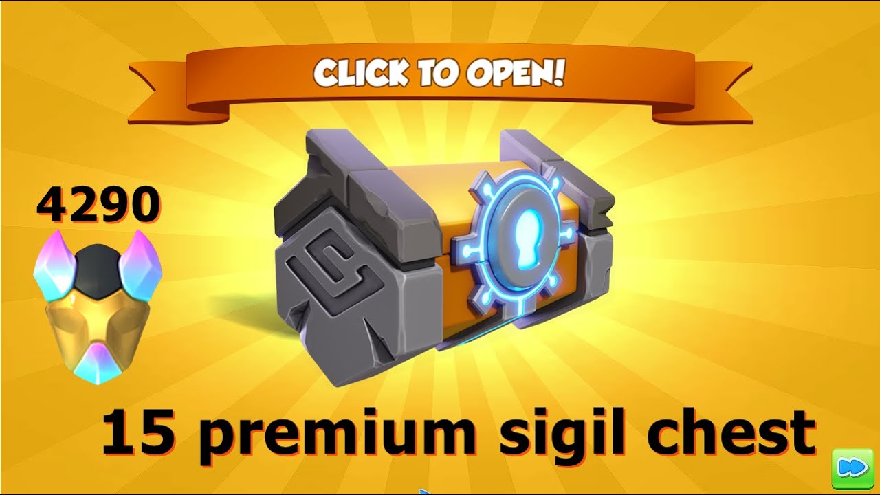 Open 15 Premium sigil Chest-Dragon Mania legends | 430/500 Praecursator tyrant piece | DML