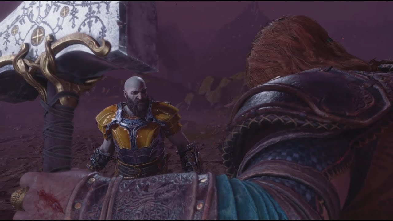 God of War Ragnarok ENDING - THOR & ODIN BOSS FIGHT