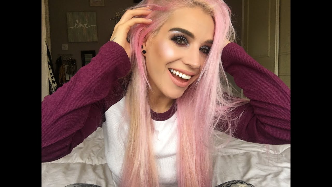 Dying my hair PINK with CRAZY COLOUR hair dye in ‘Candyfloss'