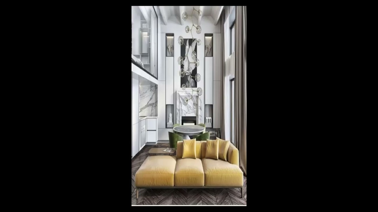 تصميم مميز لفيلا سكنيه في ارض على شكل مثلث مسطح بناء 420 متر
