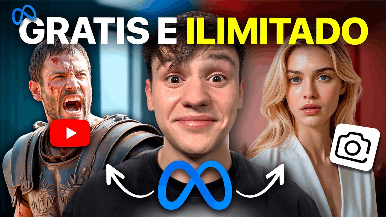 Meta Destroza a Google con su Nueva IA GRATIS Para Crear Videos e Imágenes Sin Limites