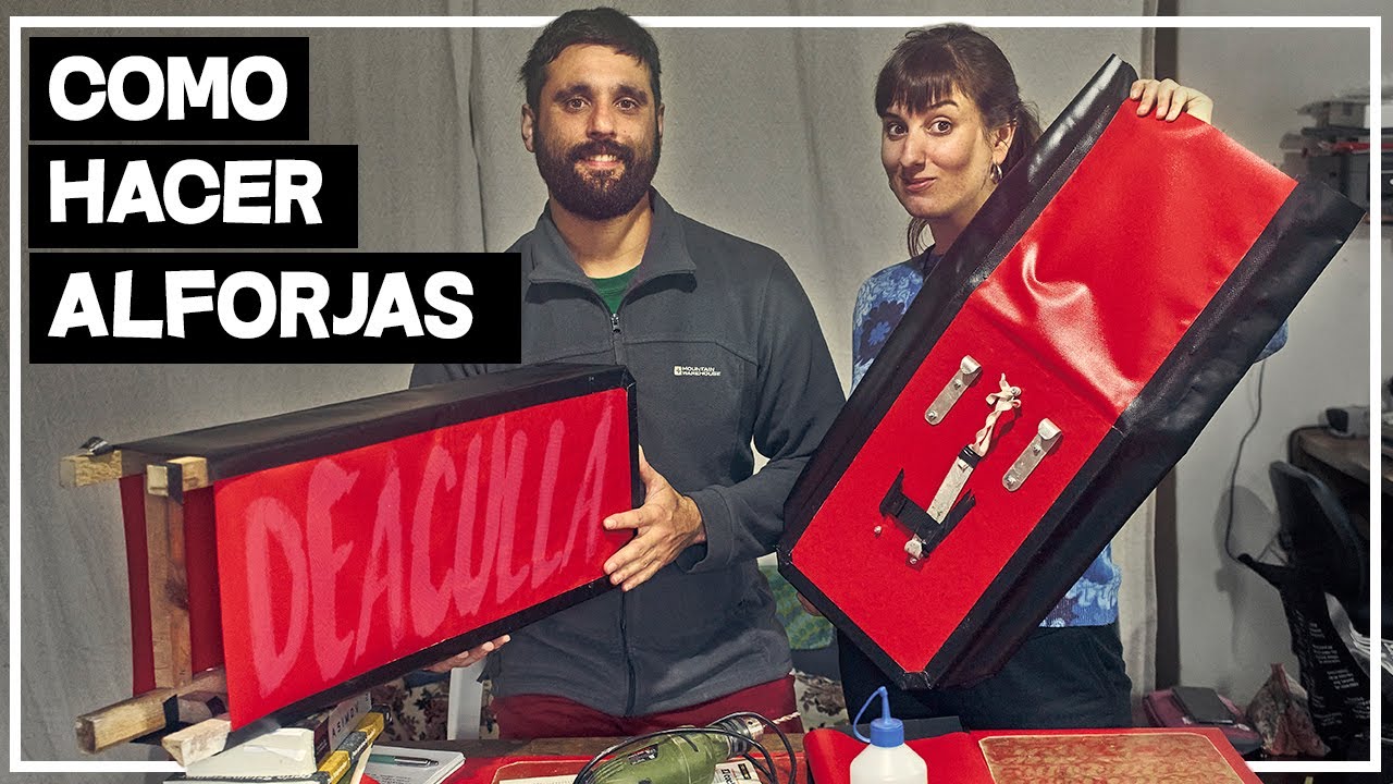 ALFORJAS IMPERMEABLES para BICICLETA🚲¿Cómo hacerlas?🔆