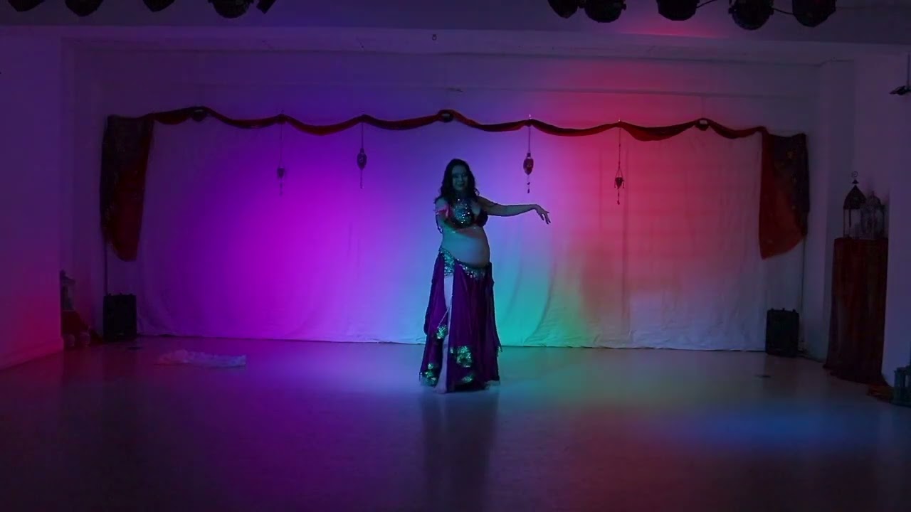 Nanda Zompero dança Canção do Mar de Dulce Pontes - Grávida de 7 meses