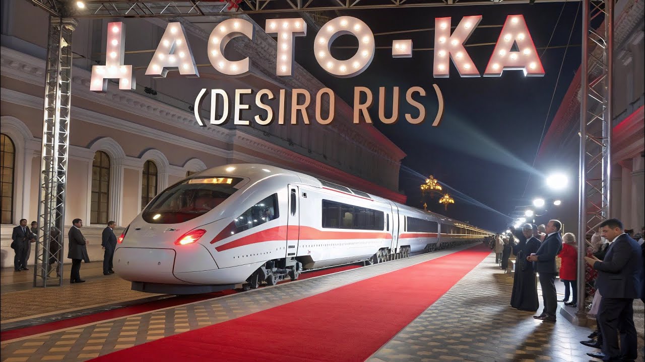 🚄 Russia&rsquo;s FASTEST High-Speed Train ⚡ Lastochka (Desiro RUS) &ndash; You Won&rsquo;t Believe THIS! 😱 | Auto Vibe