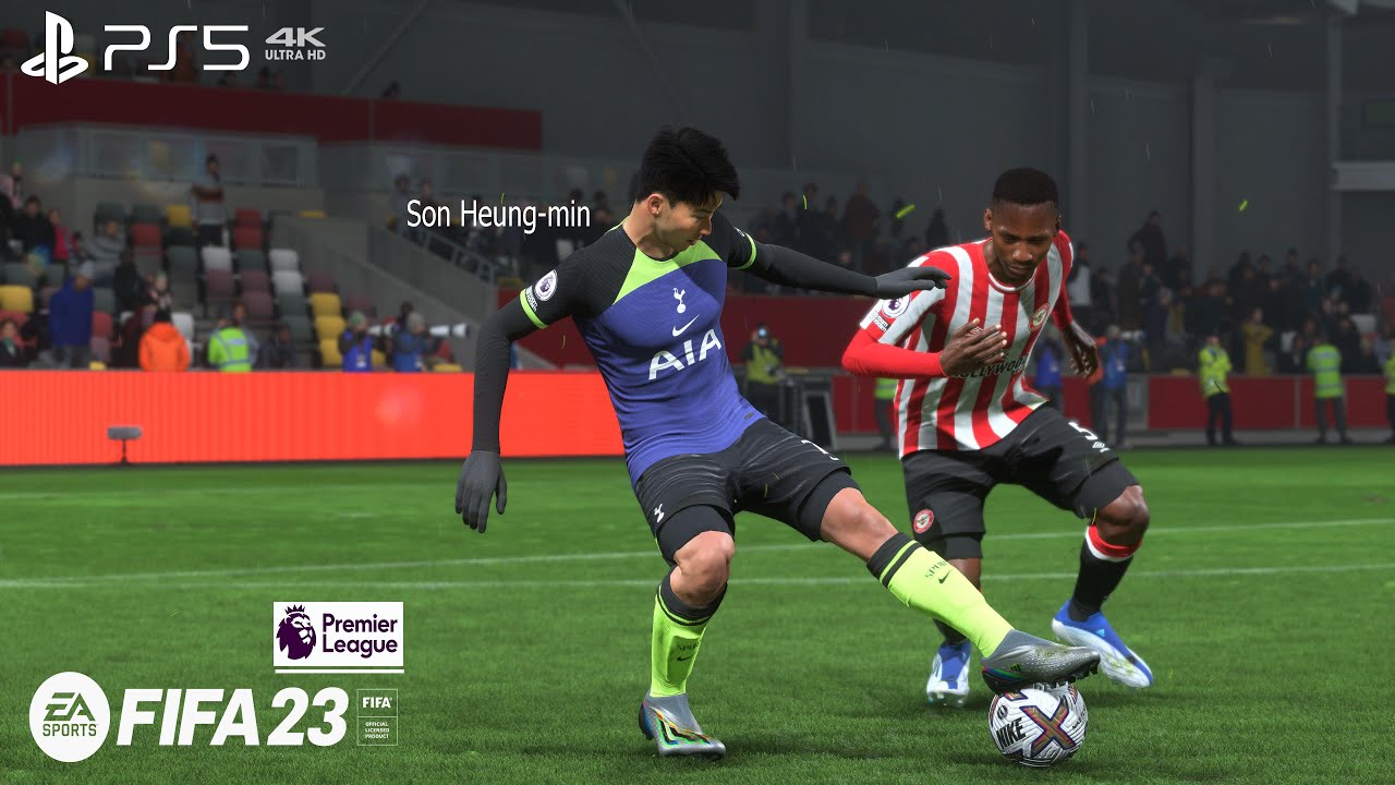 Full Match Brentford 2 - 6 Spurs Premier League Season 2023 // FIFA 23 4K HDR PS5 Gameplay