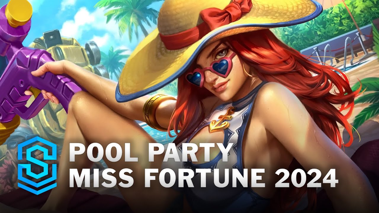 Pool Party Miss Fortune Skin Spotlight - League of Legends