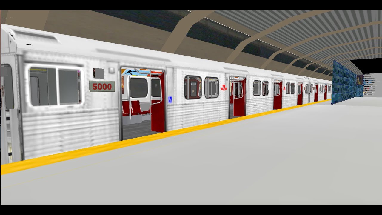 OpenBVE TTC YUS Line Downsview - St.Clair West Station T1