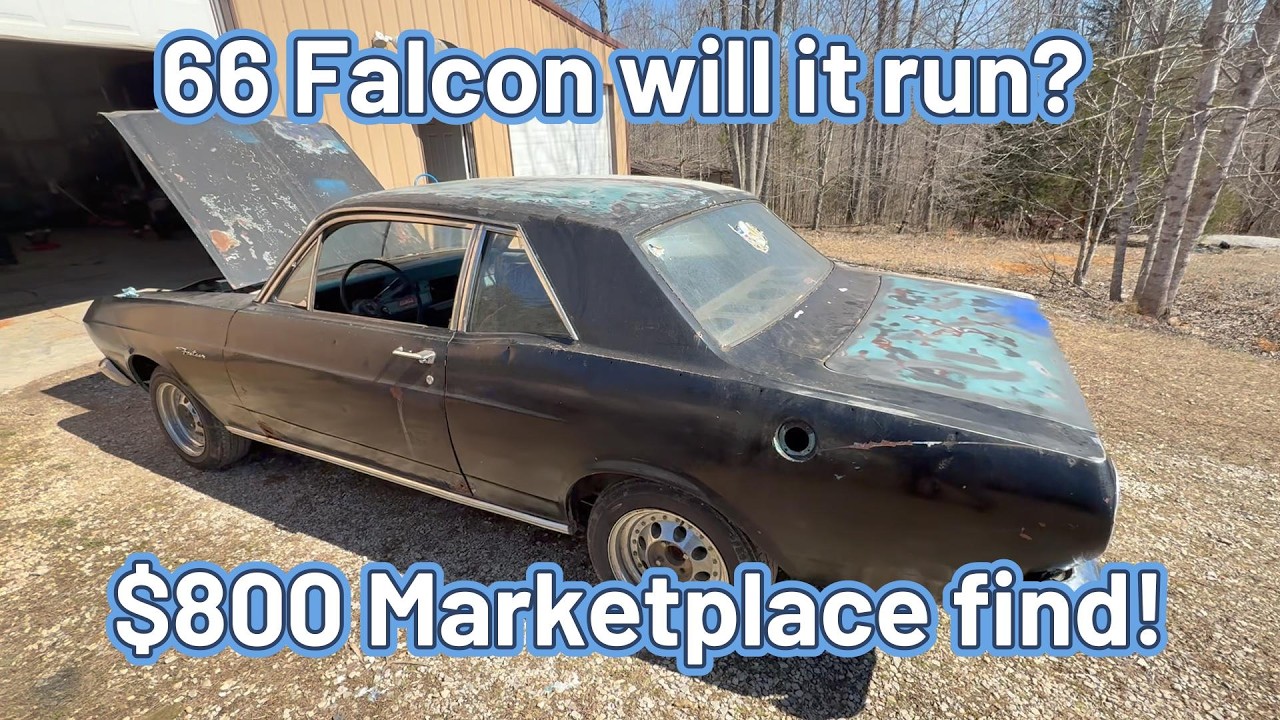 Will it run and drive?  $800 Marketplace 1966 Falcon sitting for 29 years in pieces!
