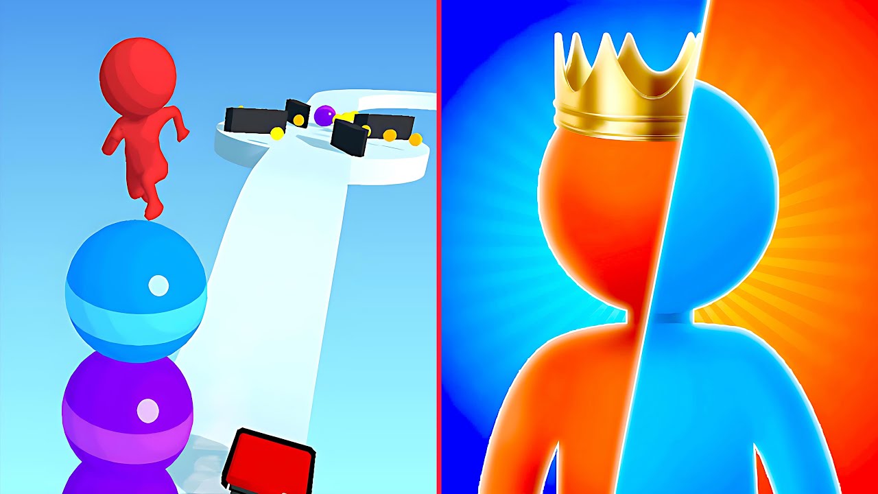 Stack Rider Vs Giant Rush🍄🌺🍄Walkthrough Android IOS Max Update Gameplay HYE43
