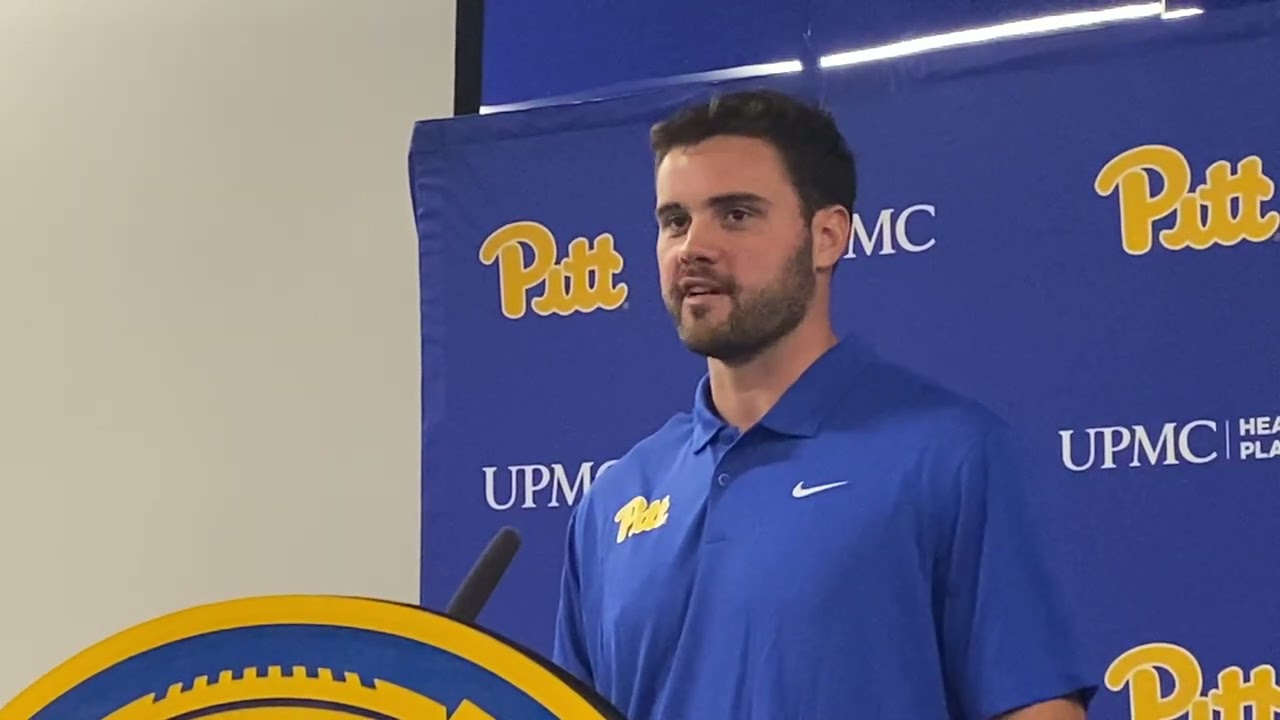 Pitt QB Holden Geriner Ready for Final Season of College Football