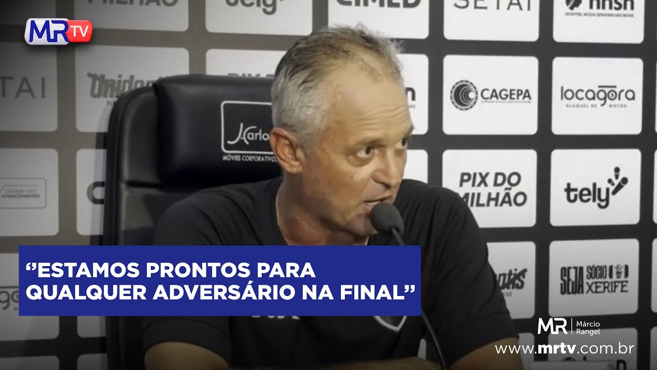 Lisca critica arbitragem após classificação no Paraibano 