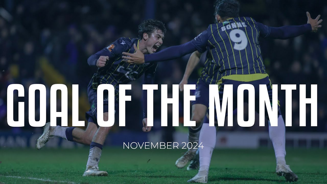 Goal of the Month: Watch back November's strikes!