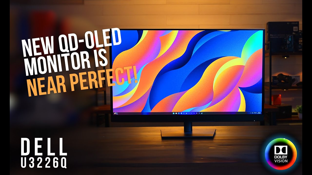 DELL U3226Q: Монитор с поддержкой HDR для профессионалов творческих профессий.