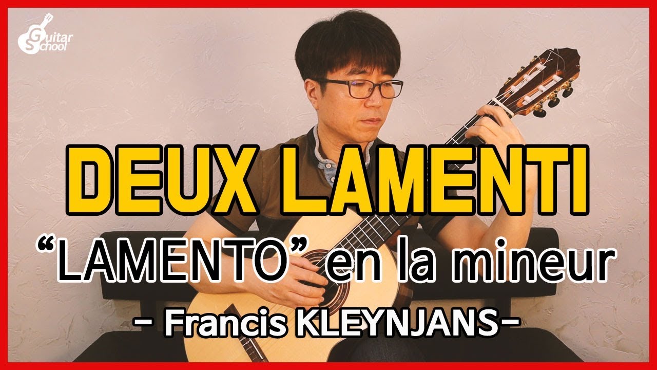 Lamento en la mineur - Francis Kleynjans