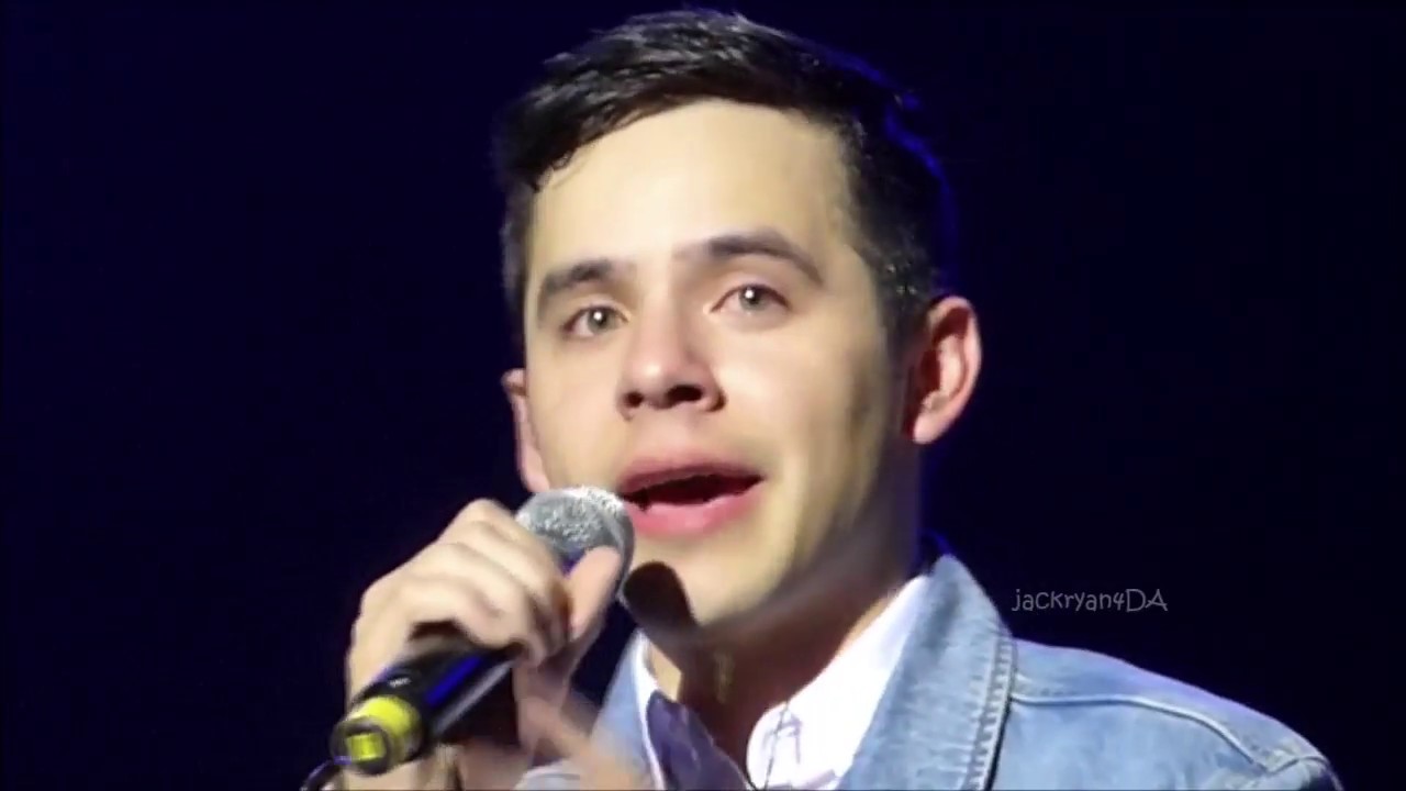 David Archuleta Live in MNL - 19 CRUSH (3rd encore)