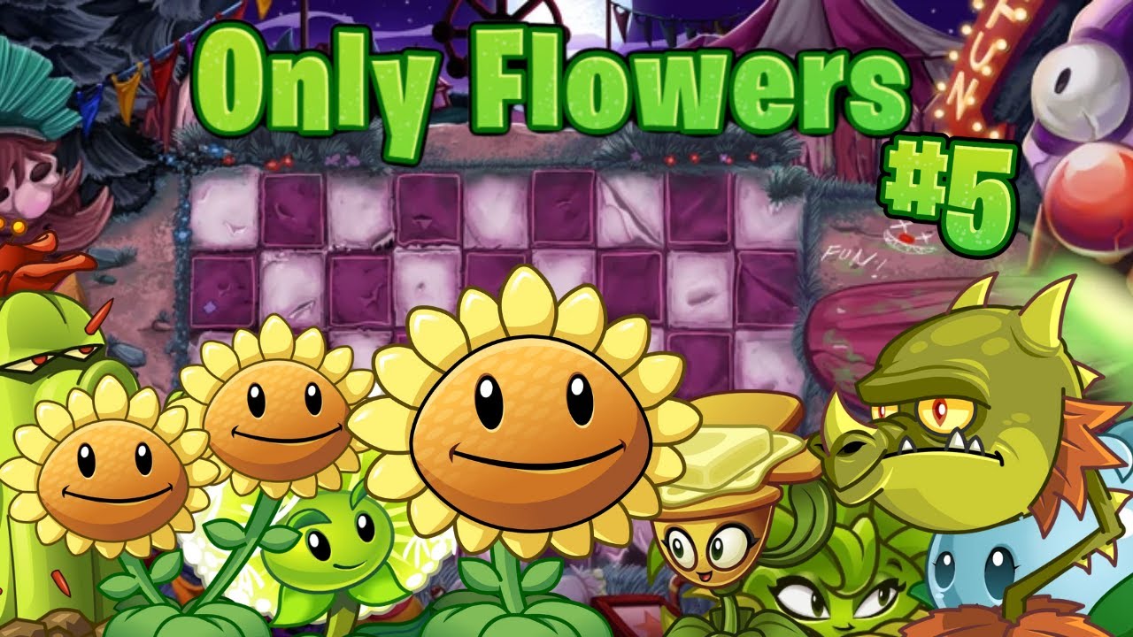 Can You Beat Plants Vs Zombie 2 With Only Flower Part 5