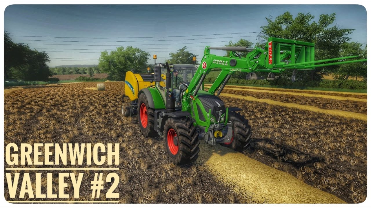 We bale straw and buy COWS!!!! | Greenwich Valley | TimeLapse |:Ep2