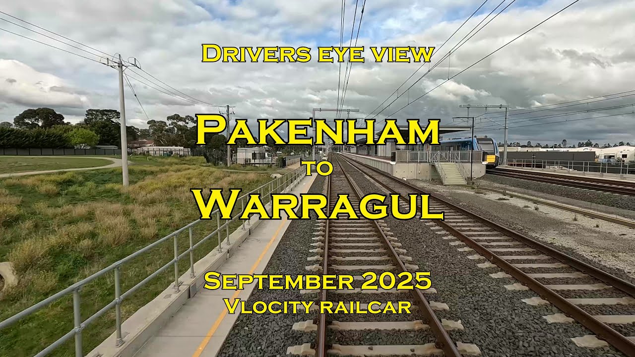 Drivers eye view, Pakenham to Warragul, Sep 2025