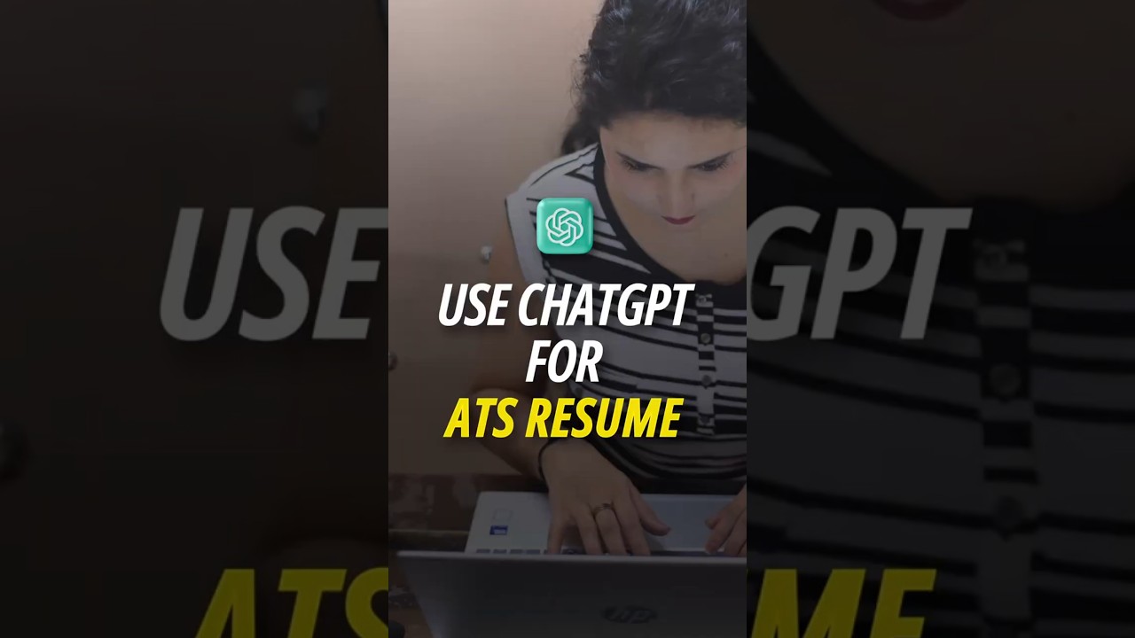 ATS friendly resume using Chatgpt #chatgpt #atsresume #ats  @KrishnaRathoreCoach​