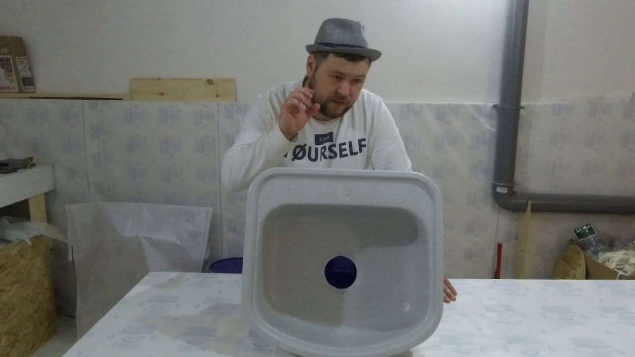 Кухонная мойка из жидкого гранита авеню