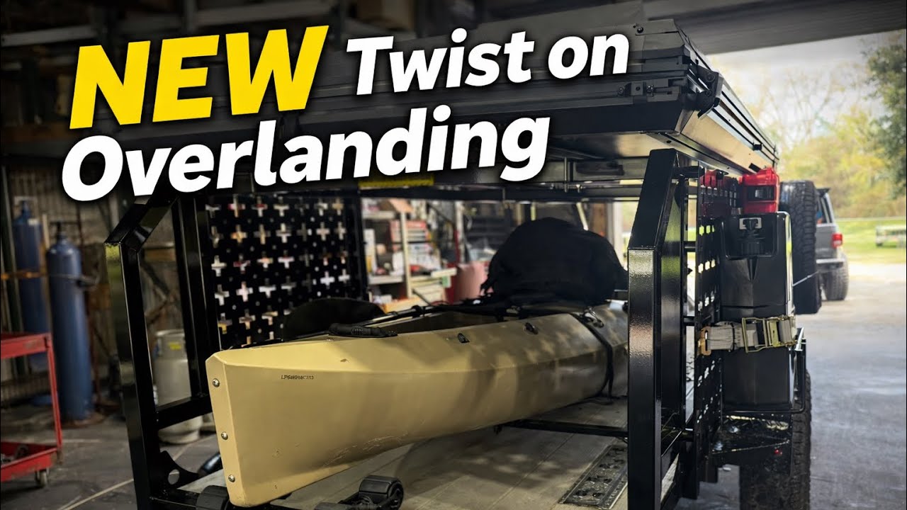 The Ultimate Fishing Overland Trailer? Full Shop Walkthrough