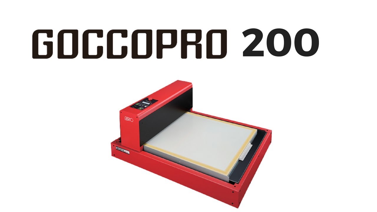 Cómo serigrafiar con Goccopro 200