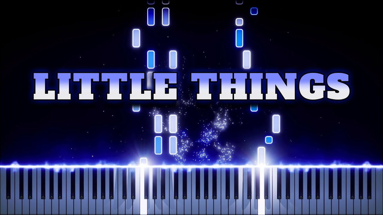 Little Things - Adrian Berenguer | Tutorial by Pianomid