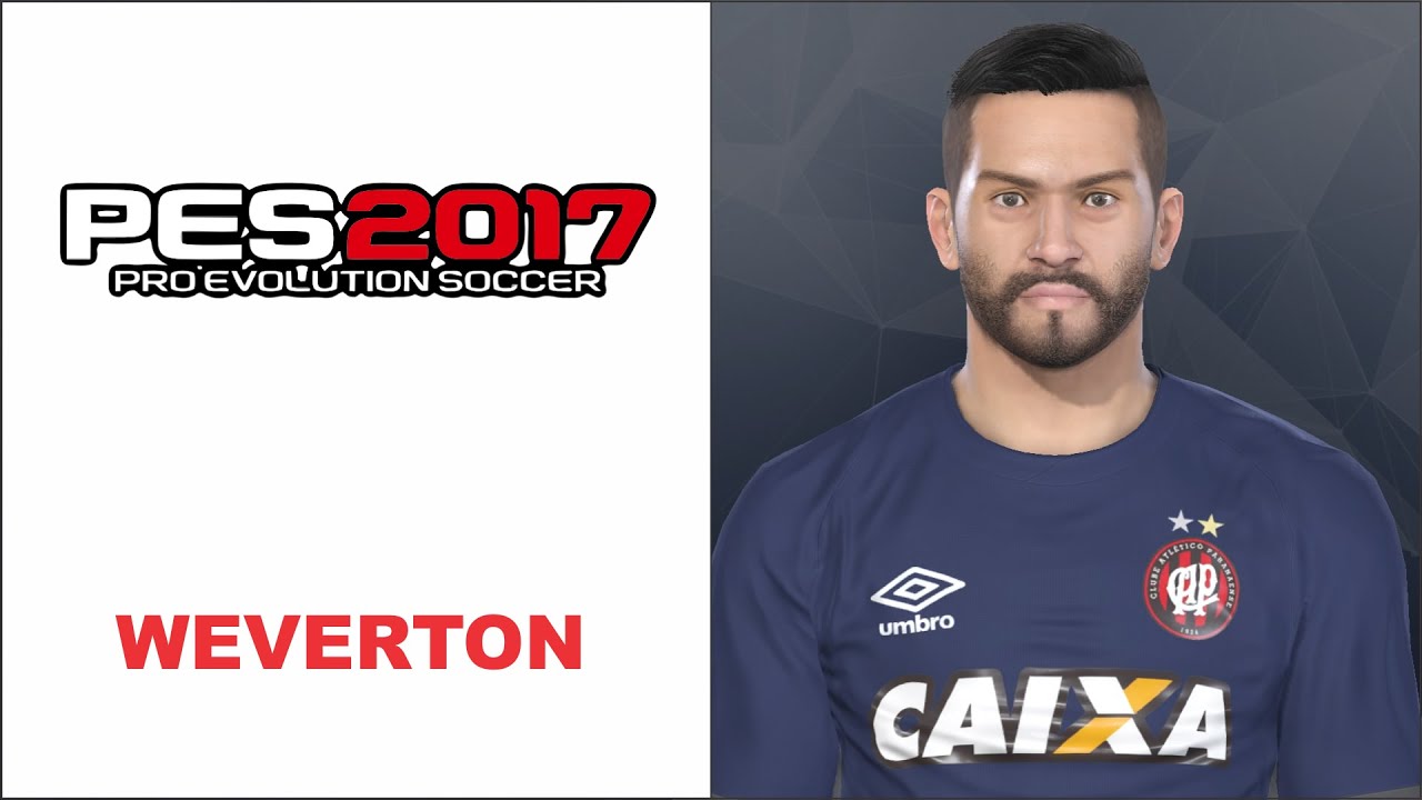 WEVERTON ATLETICO PARANAENSE FACE PES 2017