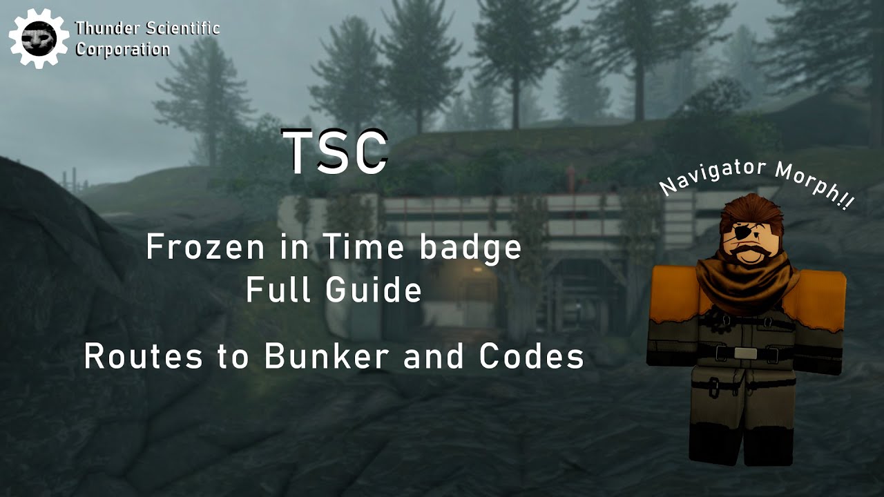 Frozen in Time Badge Full Guide - Roblox (Thunder Scientific Corporation)