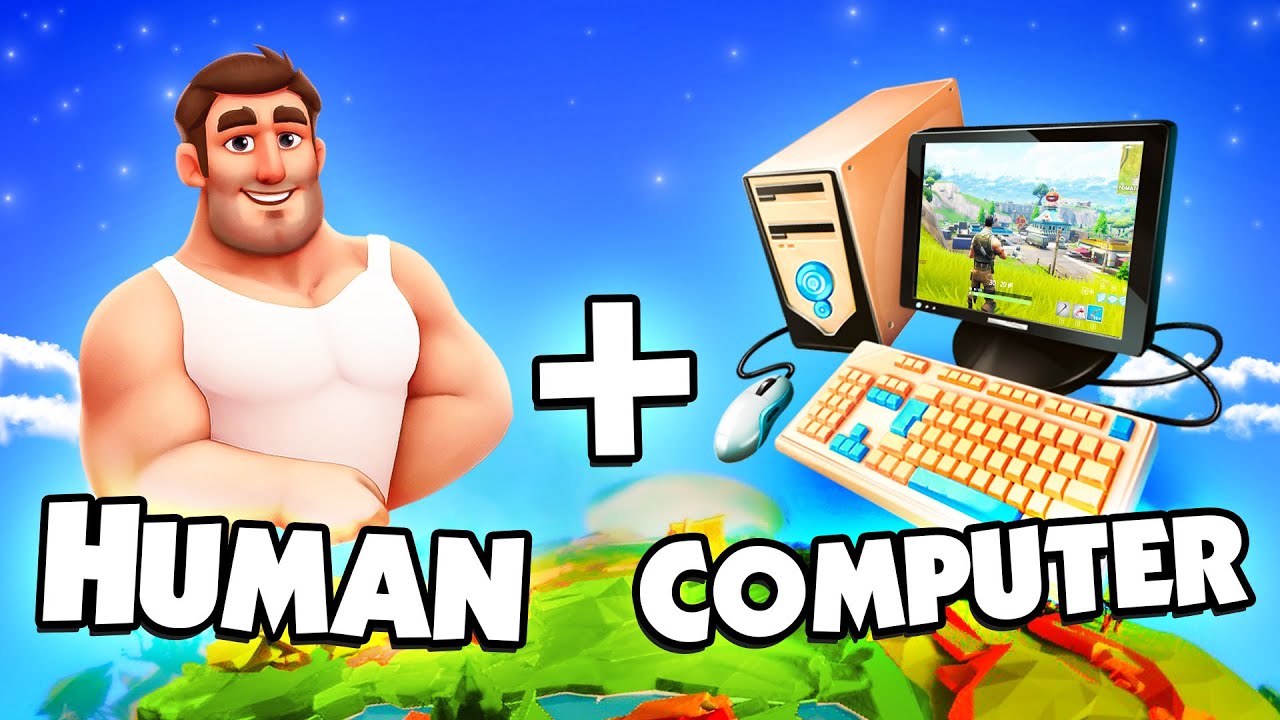 HUMAN + A COMPUTER Makes Next Gen Element! - Doodle God Universe